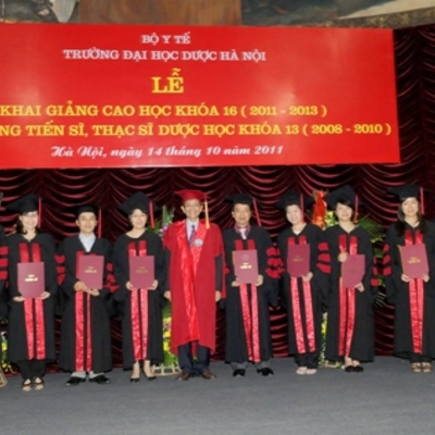 Opening 16th course master and awarding 2011-year-pharmatical masters and doctors