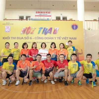 Đoàn thể thao Trường Đại học Dược Hà Nội đạt nhiều thành tích tại Hội thao Khối thi đua số 6 hướng tới Hội thao Ngành Y tế kỷ niệm 65 năm ngày thành lập Công đoàn Y tế Việt Nam (23/12/1957-23/12/2022)