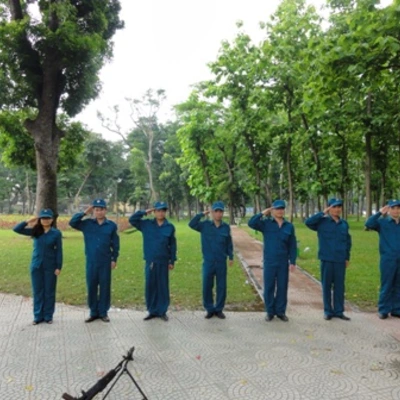 Self-defense training course for militiamen in 2013
