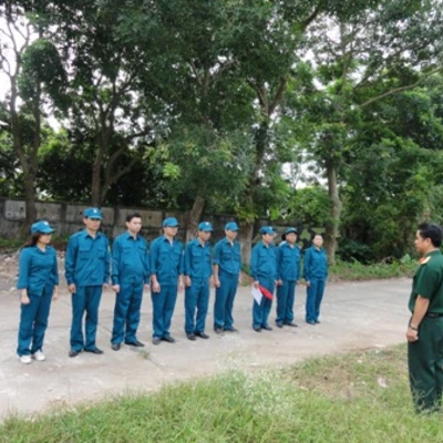 Tổ chức huấn luyện tự vệ năm 2013