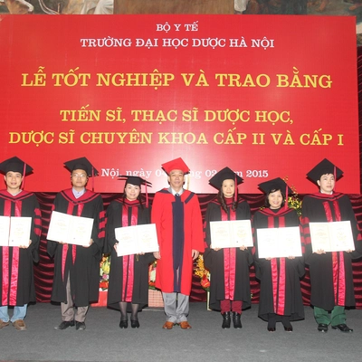 Lễ tốt nghiệp và trao bằng Tiến sĩ, Thạc sĩ Dược học, Dược sĩ chuyên khoa cấp II và cấp I