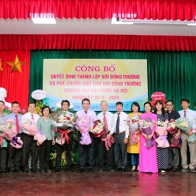 Công bố quyết định thành lập Hội đồng Trường  và Chủ tịch Hội đồng Trường - Nhiệm kỳ 2019-2024