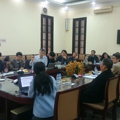 Tiếp đoàn Liên danh Trường Đại học Gachon-Dự án xây dựng trường Đại học Dược Hà Nội cơ sở Bắc Ninh
