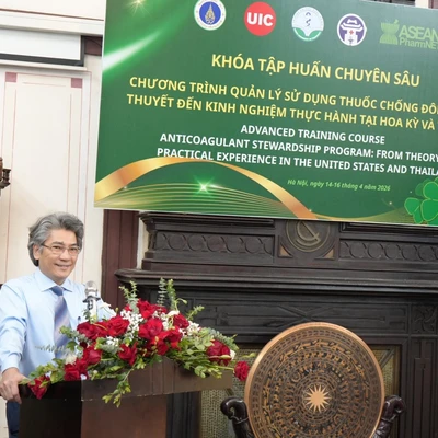 HỢP TÁC QUỐC TẾ NÂNG TẦM NĂNG LỰC QUẢN LÝ THUỐC CHỐNG ĐÔNG CHO CÁC BÁC SĨ, DƯỢC SĨ BỆNH VIỆN