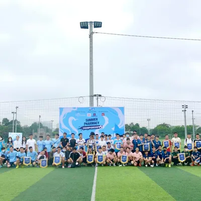 HỘI SINH VIÊN PHÁT ĐỘNG GIẢI BÓNG ĐÁ NAM SUMMER PHARMACY CHAMPIONSHIP
