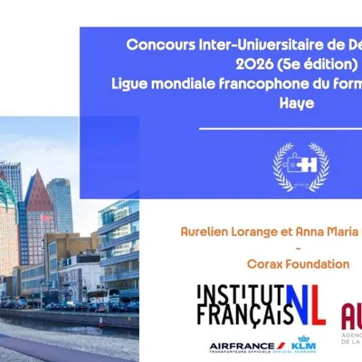 Thông báo đăng ký tham gia Cuộc thi tranh biện giữa các trường đại học tại La Haye 2026 (Concours Inter-Universitare de Débat de la Haye 2026)