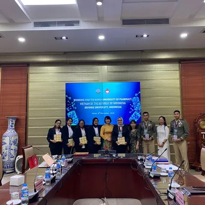 Receiption of the delegation from the Republic of Indonesian Defense University, Indonesia
